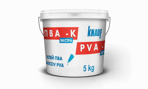 Picture of უნივერსალური წებო ემულსია 5კგ  KNAUF PVA K EXTRA