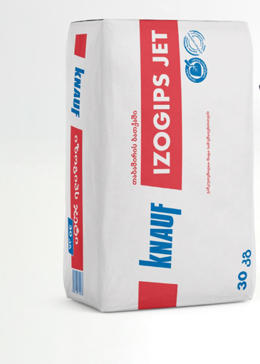 Picture of თაბაშირის ბათქაში მანქანური Izo Gips JET (30kg)