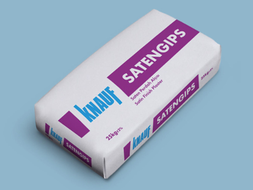 Picture of კნაუფის თაბაშირის ფითხი (შპაკლი) Knauf  SatenGips (სატენგიფსი)  25კგ