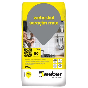 Picture of წებოცემენტი - WEBER KOL SERACIM MAX 25 კგ