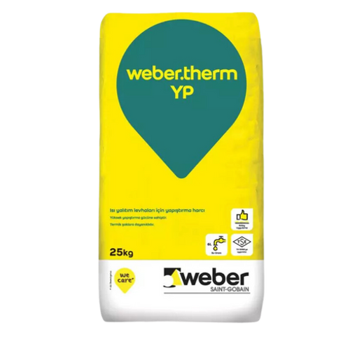 Picture of წებო პოლისტიროლის 25 კგ - WEBER THERM YP 25 KG